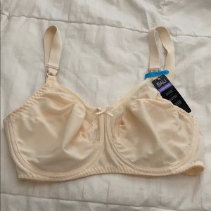 Bali Intimates Flower Underwire Bra - 36DDD